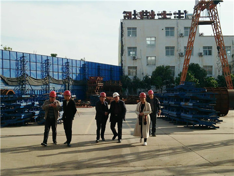 歡迎北京鑫旺路橋建設有限公司副總宋書民一行領(lǐng)導到偉志模板